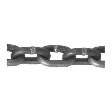 Chain,20ft,1/4in,Proof Coil,Self Colored
