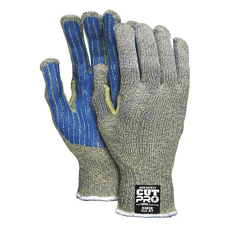 Cut Resistant Coated Gloves, Cut Level A7 ,PVC ,Smooth ,XS 1 PR