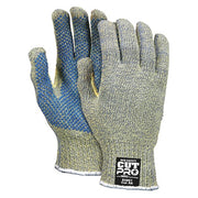Cut Resistant Coated Gloves, Cut Level A4 ,Dotted ,PVC ,Dotted ,S 1 PR