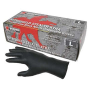 NitriShield 6062, Disposable Gloves, 6.00 to 6.99 mil Palm, Nitrile, Powder-Free, 2XL (11), 100 PK