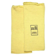 Cut-Resistant Sleeve: ANSI/ISEA Cut Level A3, Kevlar ( 7 ga ), Yellow, Knit Cuff, 8 in Length