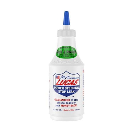 Power Steering Fluid Sealer, Red, 12 Oz