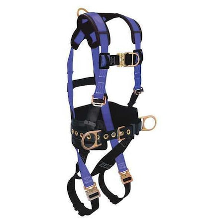 Condor Full Body Harness, L, 425 lb., Quick-Connect Chest/ Quick-Connect Leg Straps