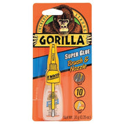 Construction Adhesive, Super Glue Brush & Nozzle Series, White, 9 oz, Cartridge