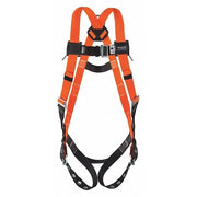 Titan II Full Body Harness, S/M, 400 lb., Mating Chest/ Tongue Leg Straps, Back D-Ring