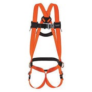 Titan II Full Body Harness, L/XL, 400 lb., Mating Chest/ Mating Leg Straps, Back, Hips D-Ring