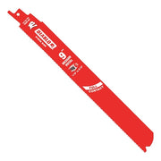 9"L x 14/18 TPI Metal Cutting Coated Reciprocating Saw Blade, 5PK