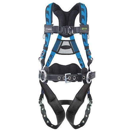 AirCore(TM) Full Body Harness, L/XL, 400 lb., Quick-Connect Chest/ Tongue Leg Straps