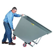 Tilt Truck,Heavy-Duty,1500 lb.,Gray