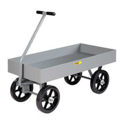 Wagon Truck,3500 lb.,Mold-On Rubber