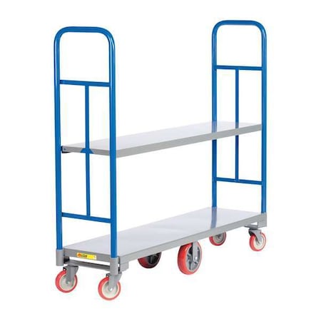 Narrow Aisle Platform Truck,2000 lb.