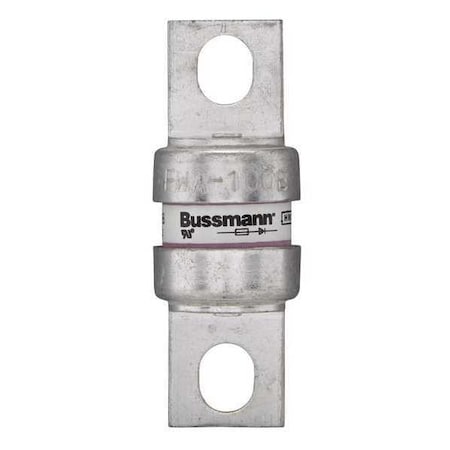 Semiconductor Fuse, 600A, Fast-Acting, 150V AC, Bolt-On