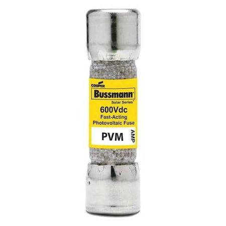 Midget Fuse, Fast-Acting, 4A, Not Rated, Non-Indicating, 50kA at 600V DC