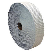 Pavement Marking Tape, Retroreflective Polymer, 70 yd Length, 6 in Width, 1/16 in Height, White
