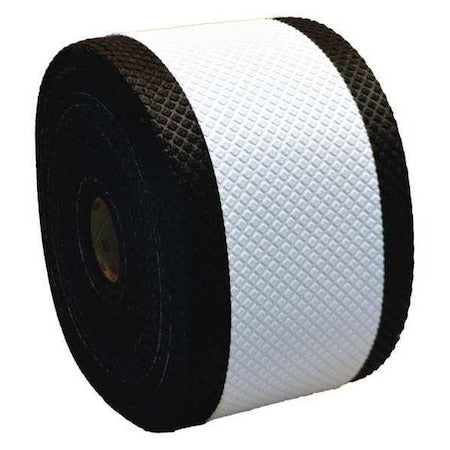 Pavement Marking Tape, Retroreflective Polymer, 50 yd Length, 9 in Width, 1/16 in Height