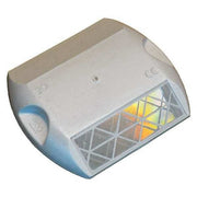 Pavement Marker Tape, Polycarbonate Body, 4 in Length, 3 3/4 in Width, 5/8 in Height