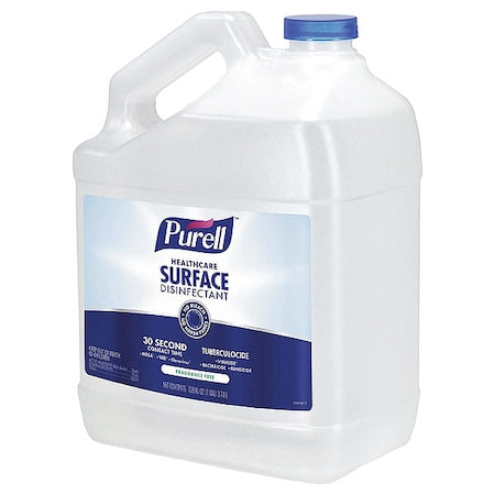 Healthcare Surface Disinfectant, 1 gal. Bottle, Fragrance Free, 4 PK
