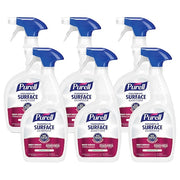 Foodservice Surface Sanitizer, Trigger Spray Bottle, 32 oz Container Size, Ready to Use, 6 PK