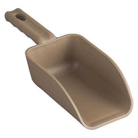 Mini Hand Scoop,Capacity 16 oz.,Brown