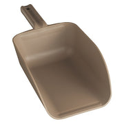 Mini Hand Scoop,Capacity 82 oz.,Brown