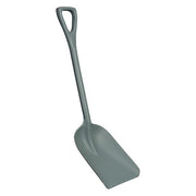 Hygienic Shovel, Polypropylene Blade, Gray Polypropylene Handle