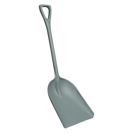 Hygienic Shovel,Gray,Blade W 14"