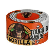 Duct Tape, White, 25 yd L, 2-7/8 in W