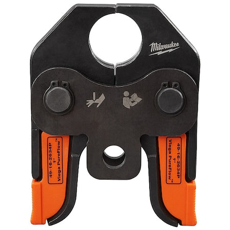 M18 1" Viega PureFlow Jaw for M18 Short Throw Press Tool