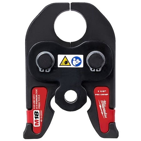 M18 FORCE LOGIC PEX Crimp Jaw, For 1-1/4 in PEX Pipe, 18 V