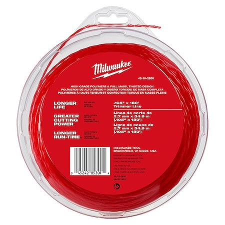 0.105 in x 180 ft. String Trimmer Line
