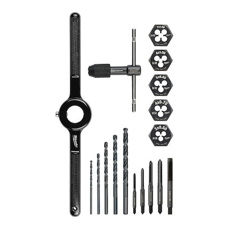 17PC Metric Tap and Die Set