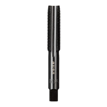 9/16"-18 NF Straight Flute Plug Tap