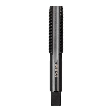 5/8"-18 NF Straight Flute Plug Tap