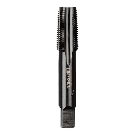 1/8"-27 NPT Straight Flute Taper Tap