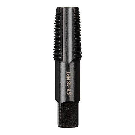 3/8"-18 NPT Straight Flute Taper Tap