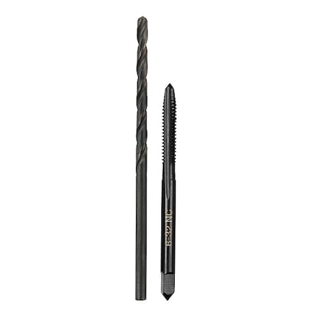 6-32 NC Straight Flute Plug Tap & No. 36 Drill Bit