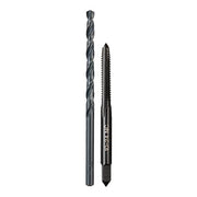 10-24 NC Straight Flute Plug Tap & No. 25 Drill Bit