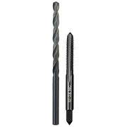 12-24 NC Straight Flute Plug Tap & No. 16 Drill Bit