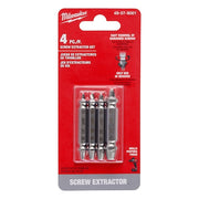 M2 Hard Screw Extractor 4PC Set