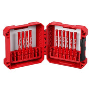 Hole Saw Set,10pcs,Size:0.25"