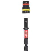 SHOCKWAVE Impact Duty 1/4 in and 5/16 in x 2-1/4 in QUIK-CLEAR 2-in-1 Magnetic Nut Driver