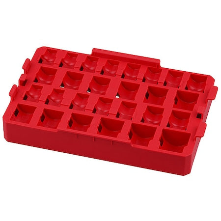 PACKOUT Organizer Tray for 27 pc. SHOCKWAVE Impact Duty 1/2 in. Drive SAE and Metric Standard Sockets