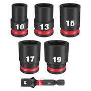 6 pc. SHOCKWAVE Impact Duty 3/8 in. Drive Metric Standard 6 Point Socket Set