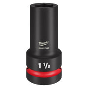 Impact Socket,Socket Size 1 1/8",Deep