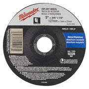 Cut-off Wheel, Type 27, 4.5 in Dia, 0.045 in Thick