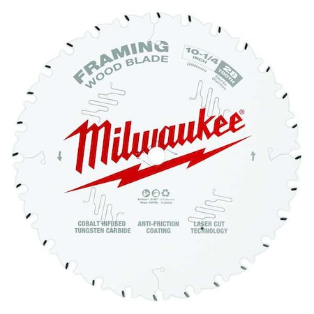 10-1/4" 28T Framing Circular Saw Blade