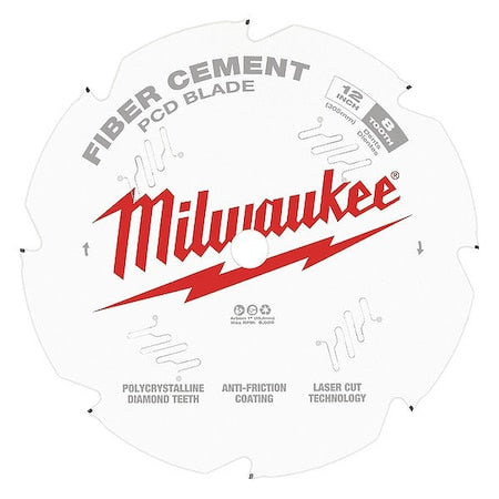 12" PCD/Fiber Cement Circular Saw Blade