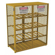 Gas Cylinder Cabinet,71-3/4" Hx60" W