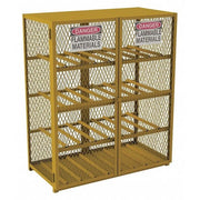 Gas Cylinder Cabinet,71-3/4" Hx60" W