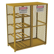 Gas Cylinder Cabinet,71-3/4" Hx60" W
